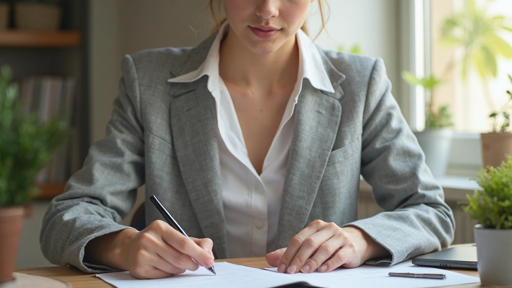 Женщина считает сбережения и планирует финансовые цели